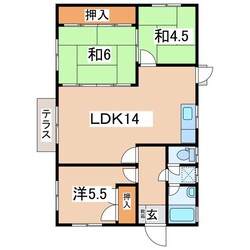 青山駅 徒歩21分 1階の物件間取画像